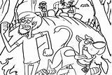 Gang Coloring Doo Scooby Pages Mystery Getdrawings Getcolorings sketch template