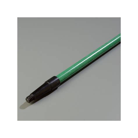 sparta spectrum fiberglass taperedthreaded handle  long  green carlisle