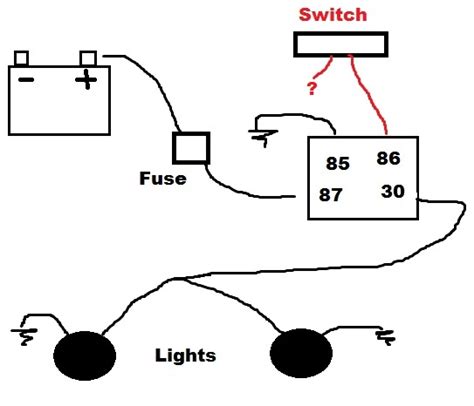 wiring diagram  fog lights  relay diagram niche ideas