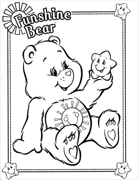 printable care bear coloring pages   kids coloringfoldercom