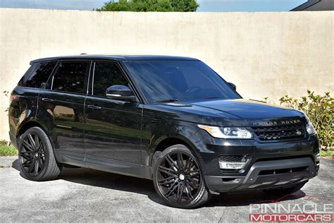 land rover range rover sport supercharged pinnacle motorcars