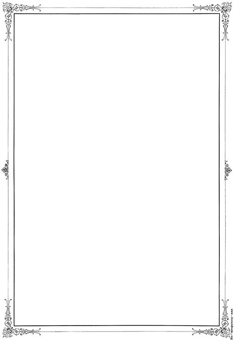simple page borders  frames
