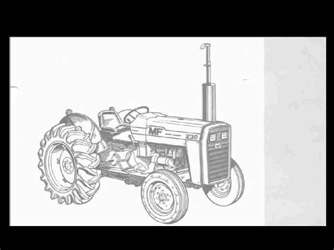 massey ferguson mf tractor parts manual pgs  mf  parts list catalog ebay