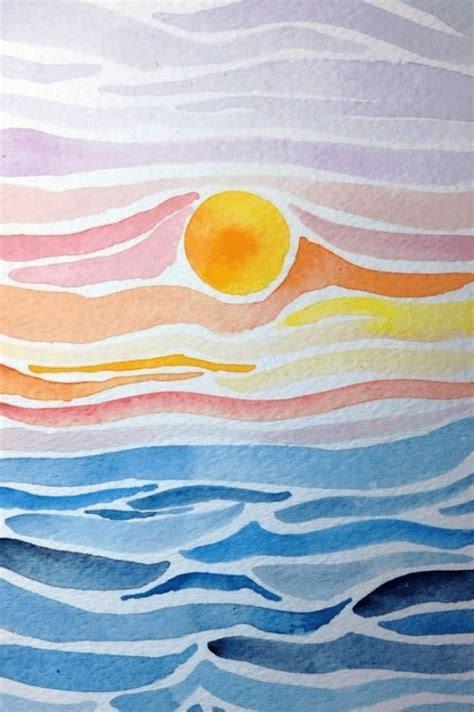 easy watercolor painting ideas  beginners harunmudak