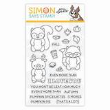 Simon Says Stamptember Stamp Exclusive Set Doodle Heffy Absolutely Sentiments Card sketch template