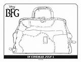 Bfg Coloring Pages Colouring Sheets Disneys Kids Thebfg Bag Movie Leave Disney Template Comments sketch template