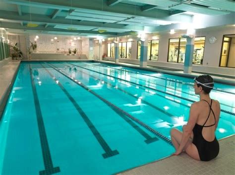 lane  ft long indoor swimming pool   constant depth   feet  overlooks