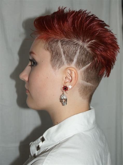 short red hair punk hairstyles popular haircuts