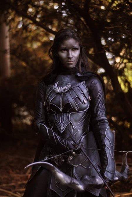 Skyrim Dunmer Sexy Cosplay Creative Ads And More
