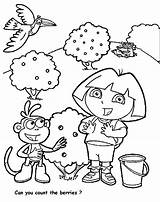 Dora Coloring Pages Explorer Boots Go Diego Colouring Kids Princess Adventure Cartoons Books Color Colorear Para Characters Printable Activity Popular sketch template