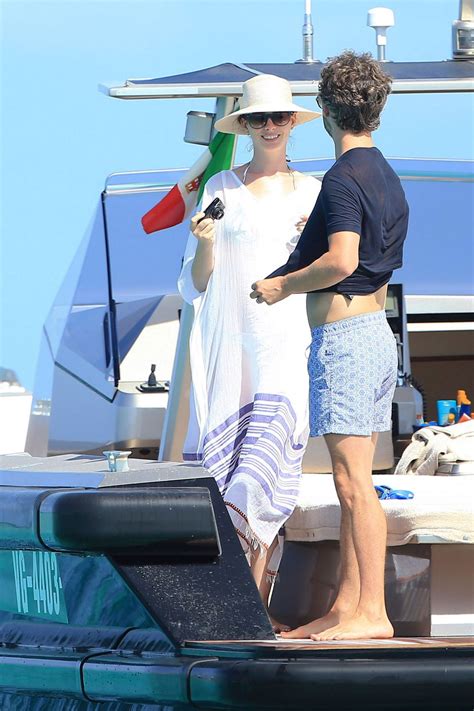 anne hathaway enjoying a vacation in ibiza august 2015