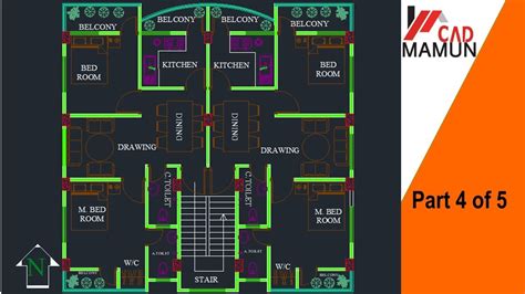 autocad floor plan layout