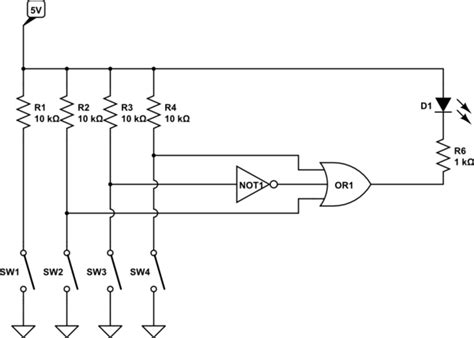 segmentdisplay   connect dip switch   circuit electrical engineering stack exchange