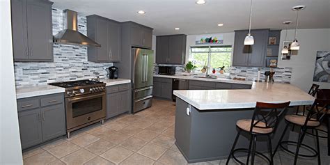 style tips  grey kitchen cabinets granite transformations