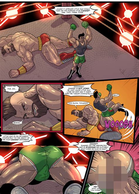 This Month’s Comic Features Zangief And Little Mac