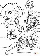 Coloring Dora Pages Cookie Sticky Do Printable Exploratrice Explorer Book Boyama Categories sketch template