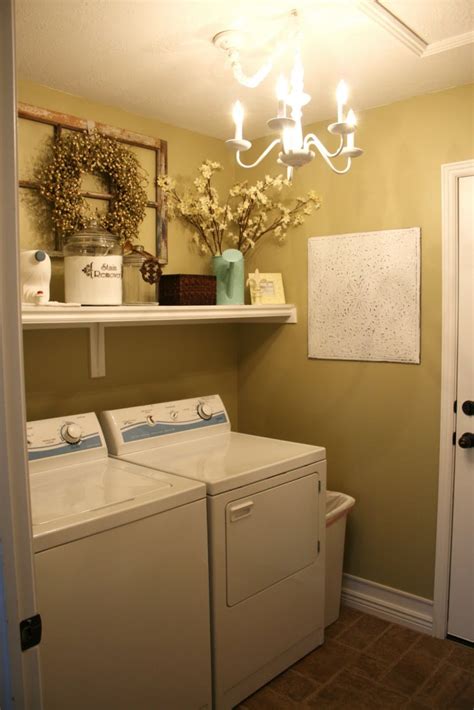 simple   laundry room shelf    apply homesfeed