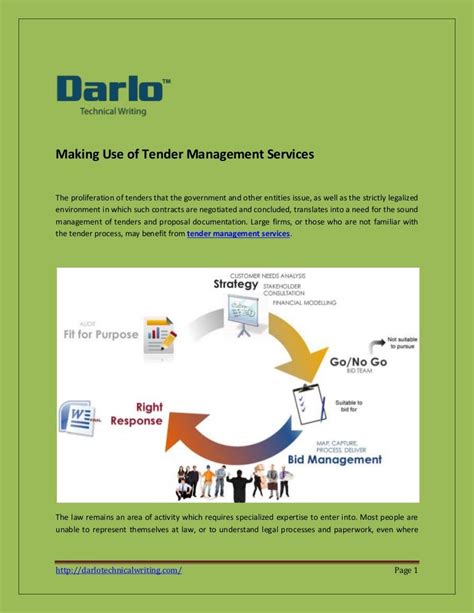 tender management services