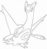 Latias Pokemon Coloring Pages Mega Psychic Ink Used Deviantart Template sketch template