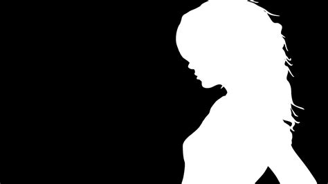 sexy woman silhouette wallpaper