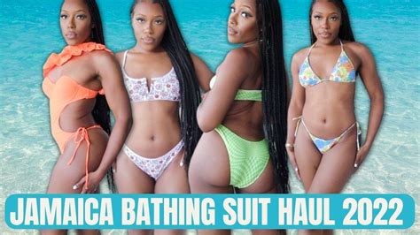 Jamaica Bathing Suit Try On Haul 2022 Amazon And Shein 💦👙 Youtube