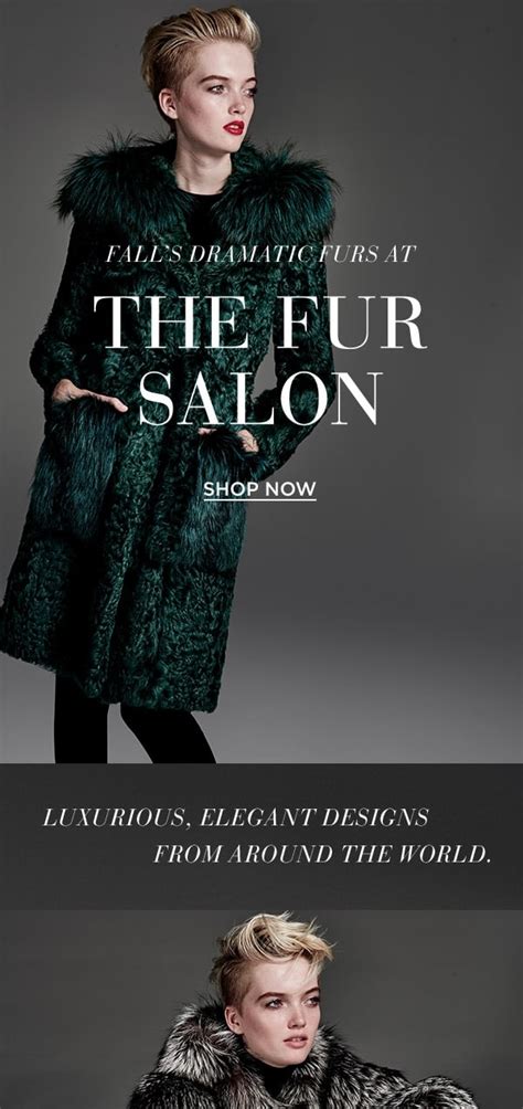 Fall’s Dramatic Furs At Saks Fifth Avenue The Fur Salon Nawo