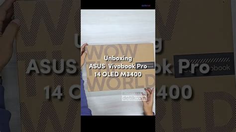 Unboxing Asus Vivobook 14 Oled M3400 Laptop Spek Gaming Harga Miring