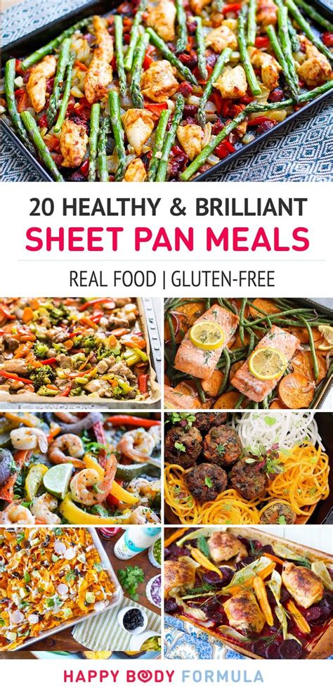 healthy brilliant sheet pan dinner meals paleo gluten  real
