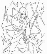Naruto Sasuke Akatsuki Lineart Kidscolouringpages sketch template
