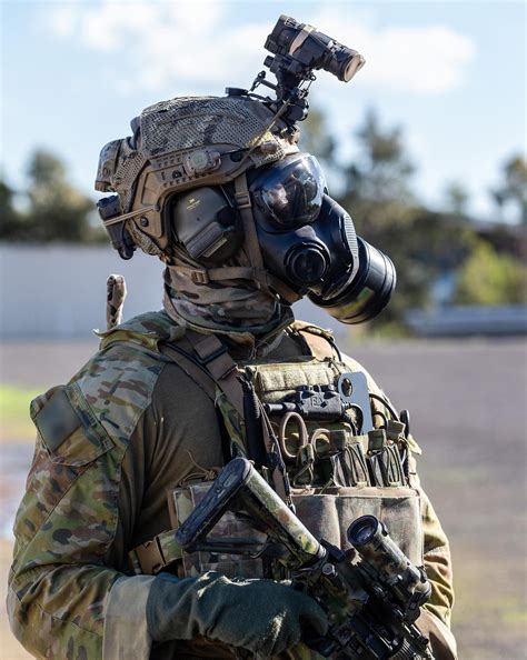 australian special forces operator   newly issued airboss lbm  burden mask  lbm