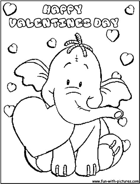coloring pages valentines day cards  getcoloringscom