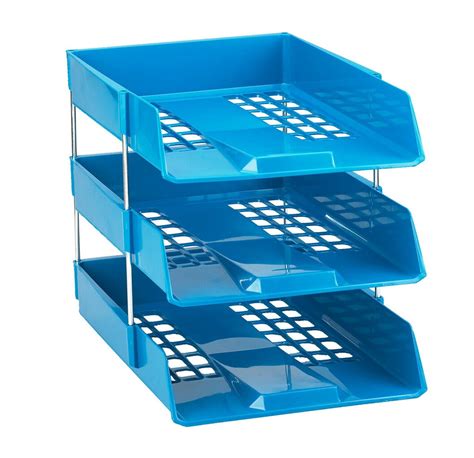letter tray basics blue avery