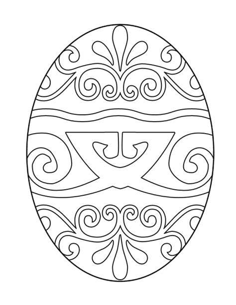 adults printable easter egg coloring pages