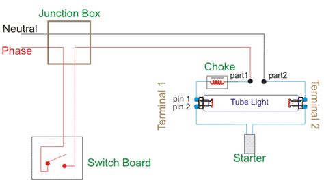 diagram electrical wiring diagrams  fluorescent light mydiagramonline