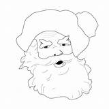 Coloring Christmas Santa Claus Pages Kids Book Domain Public Publicdomainpictures sketch template