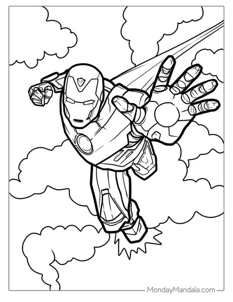 iron man coloring pages   printables