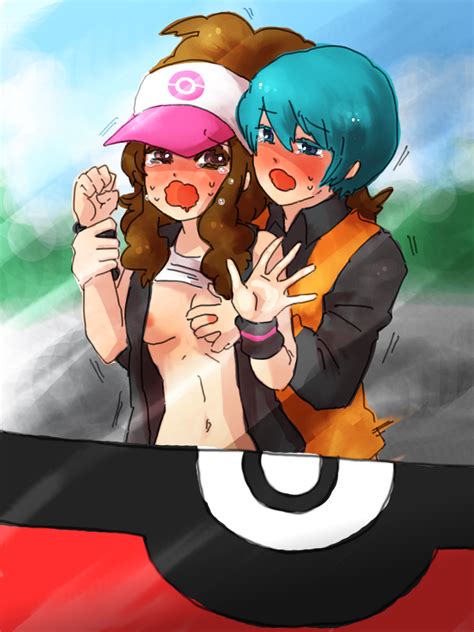 Rule 34 Ace Trainer Blush Breasts Clothes Color Day Female Front View