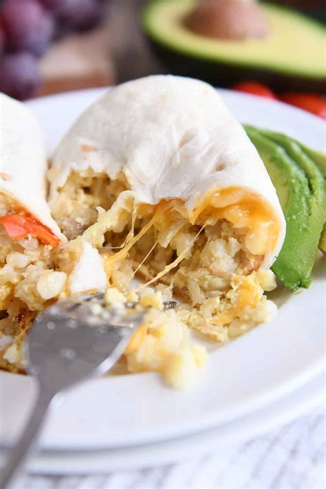 easy freezer breakfast burritos recipe mels kitchen cafe