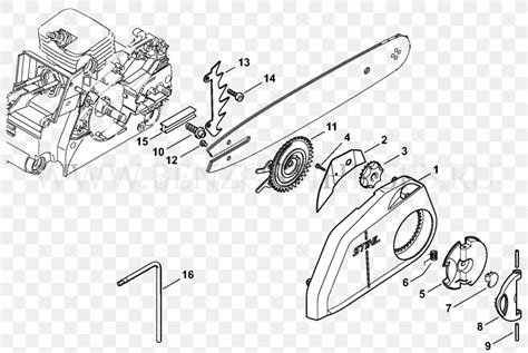 wiring diagram chainsaw stihl png xpx diagram auto part automotive design black