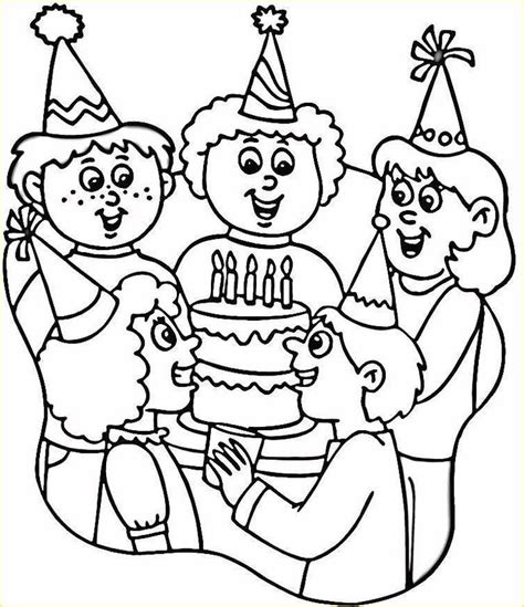happy birthday coloring pages  image birthday coloring pages happy birthday