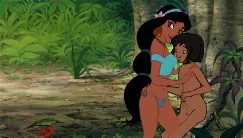Image 2679266 Aladdin Series Jasmine Mowgli The Jungle