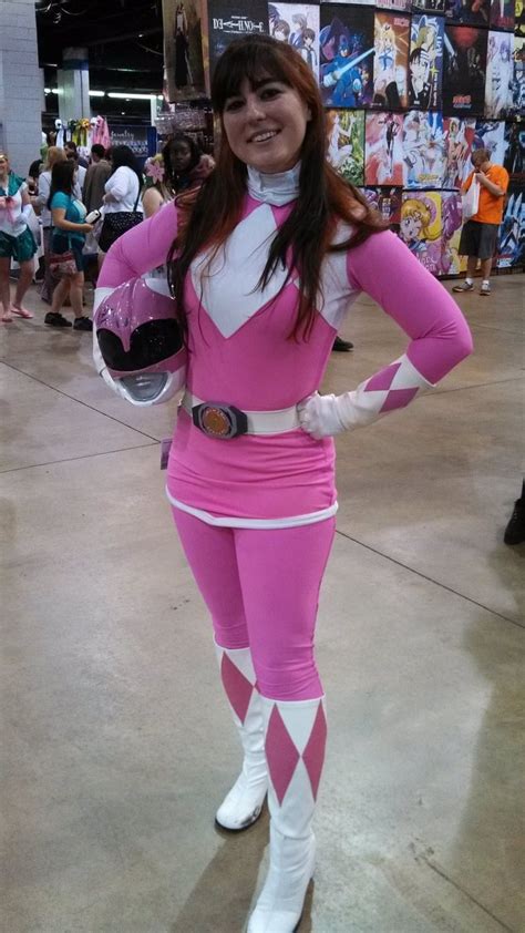 pink power ranger diy 90s halloween costumes popsugar