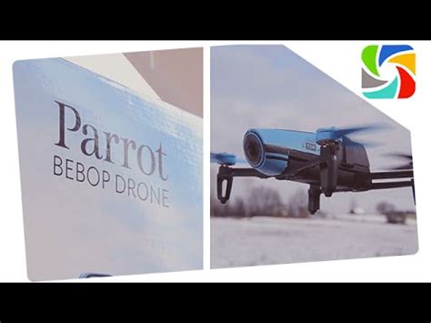 parrot bebop drone unboxing germandeutsch techben youtube