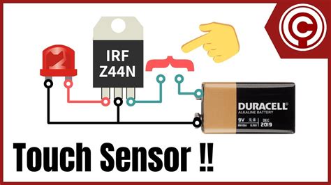 simple touch sensor youtube
