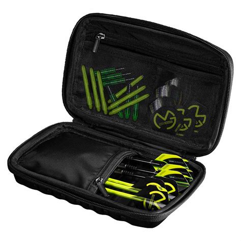winmau darts case mvg design  edition green