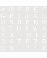 Abecedario Mya Alphabet Todostencil sketch template