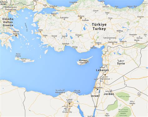 waar ligt cyprus op de kaart kaart
