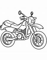 Moto Facili Motocicletta Motocross Corsa Stampare Mezzi Trasporto Disegnidacolorareonline Trendmetr sketch template