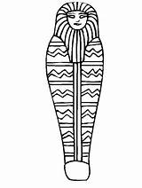 Egypt Egyptian Ancient Coloring Printable Pages Mummy Drawings Bestcoloringpagesforkids Kids Mummies sketch template