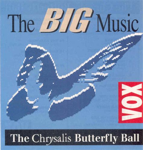 The Big Music The Chrysalis Butterfly Ball Cd Album